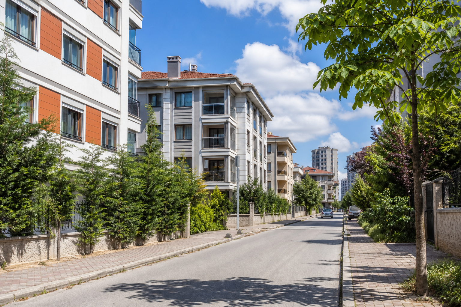 Ümraniye konut bölgesi, apartman merdiven temizliği hizmet alanı